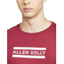 Allen Solly Men's Regular Fit Maroon T-Shirt