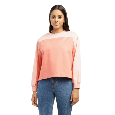 Levi's Peach & Pink Color-Block T-Shirt